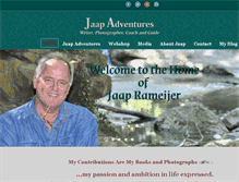 Tablet Screenshot of jaap-adventures.com